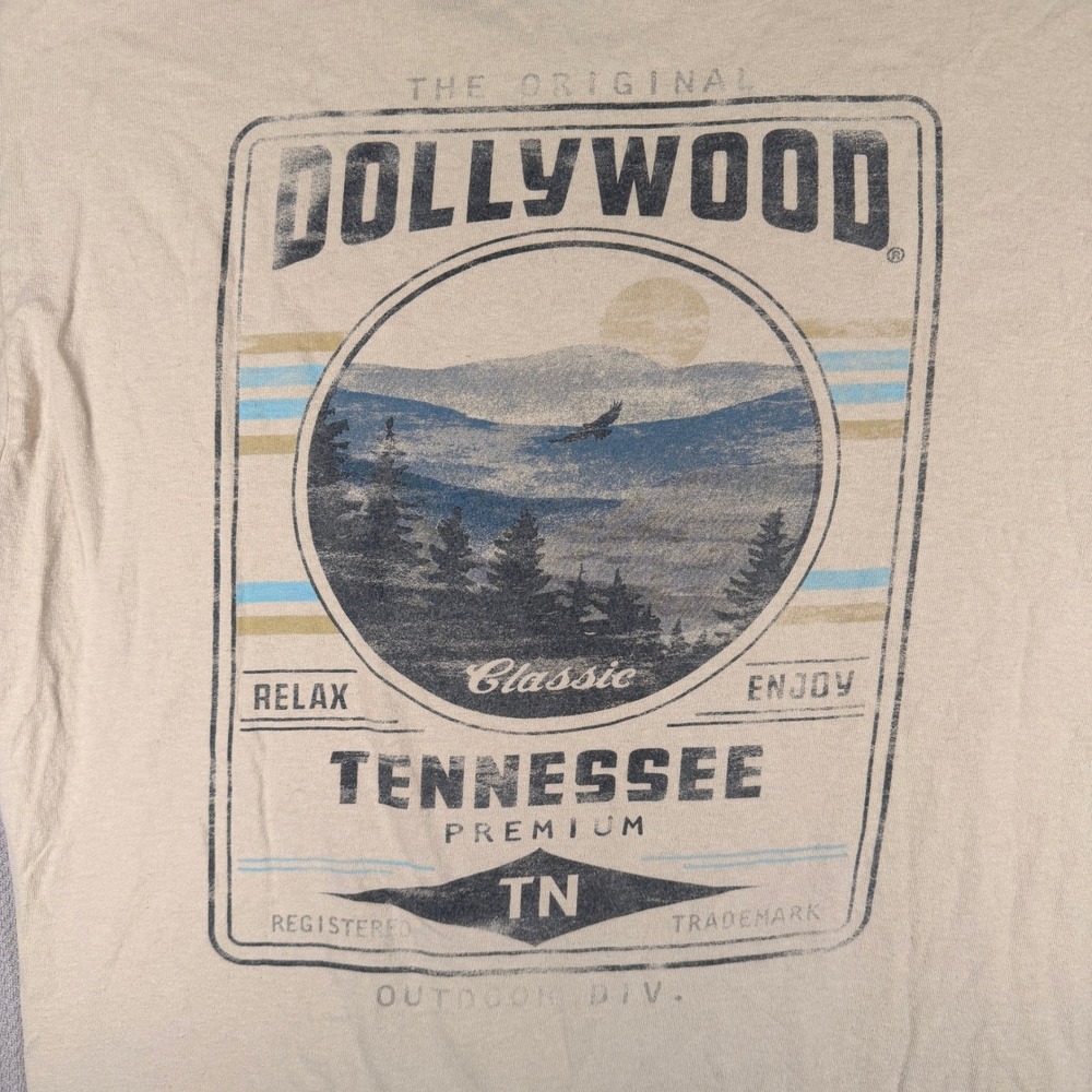 Dollywood Tennessee Short Sleeve Tee in Beige